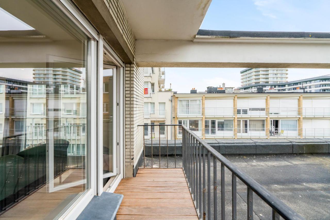 Modern And Bright Seaside App W Seaview & Terrace Oostende Exterior foto